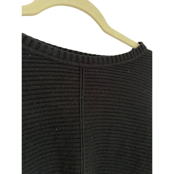 Vila‎ Milano black sweater XL, rayon blend. Soft, quality - Picture 9 of 10
